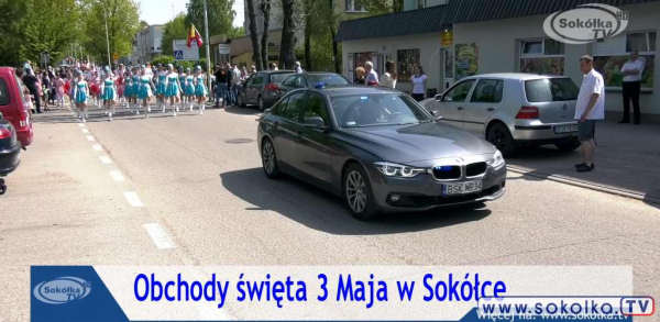 Tak mieszkańcy Sokółki uczcili święto Konstytucji 3 Maja [Film]