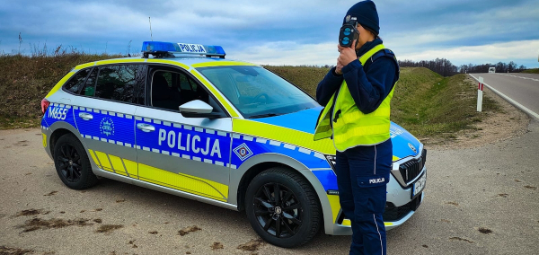 Policja Zatrzymała Audi Pędzące z Prędkością 189 km/h