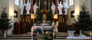 Żłóbek w kościele Ofiarowania Najświętszej Maryi Panny w Różanymstoku [Zdjęcia]