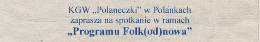 Folk(od)nowa w Janowie
