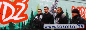 Oficjalne otwarcie muralu patriotycznego w Sokółce [Film i Zdjęcia]