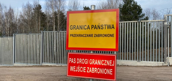 Straż Graniczna: ponad 40 osób próbowało w środę przedostać się z Białorusi do Polski
