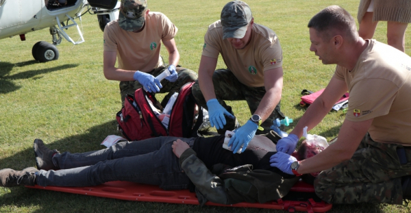 Katastrofa śmigłowca w Sok&oacute;łce - zawody Straży Granicznej dzień II [Film,Zdjęcia]