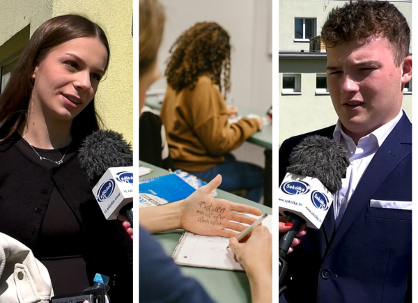 Maturalna gorączka – uczniowie dąbrowskiego Zespołu Szkół zmierzyli się z arkuszami