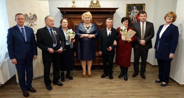 41 par z miasta i gminy Sok&oacute;łka otrzymało medale [Zdjęcia]