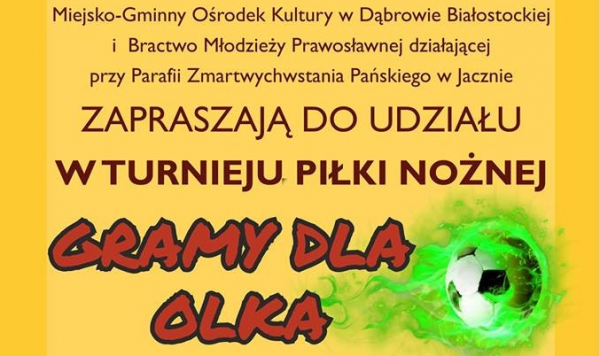 Różanystok-Turniej charytatywny piłki nożnej [Plakat]