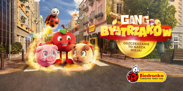 Jeronimo Martins Polska - "Gang Bystrzak&oacute;w", grafika