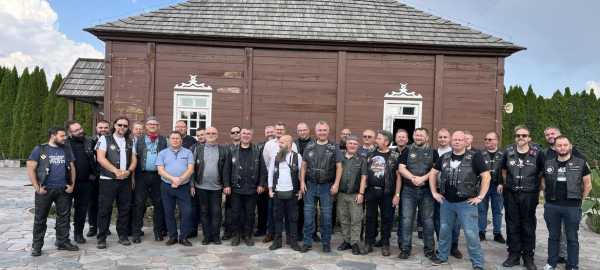 Motocyklowi Księża z Klubu God’s Guards Odwiedzili Gminę Sokółka [Zdjęcia]