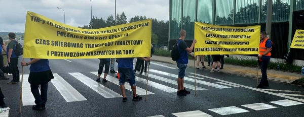 Pokojowy protest maszynist&oacute;w r&oacute;wnież w Podlaskiem