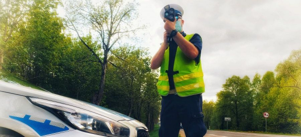 Policja prowadzi akcję "Prędkość" na podlaskich drogach
