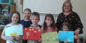 Uczniowie SP 7 z Olsztyna napisały list do opiekuna sokólskich bocianów [Zdjęcia]