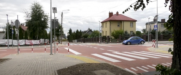 Zakończono przebudowę skrzyżowania na ulicy Bohater&oacute;w Monte Cassino w Sok&oacute;łce [Film]