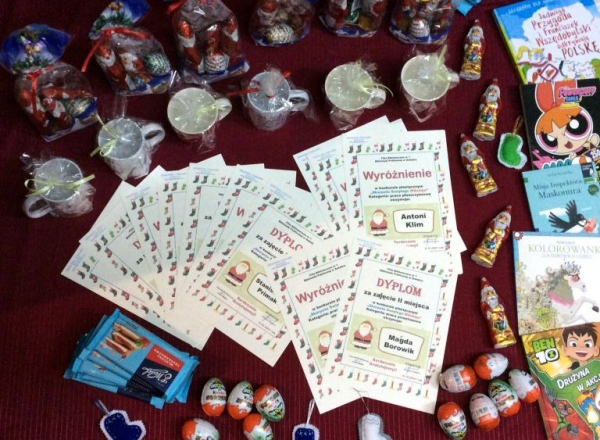 Konkurs plastyczny &bdquo;Skarpeta Świętego Mikołaja&rdquo; [Zdjęcia]