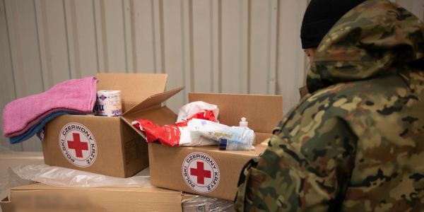 Chroniąc granic pamiętają o zabezpieczeniu potrzeb humanitarnych