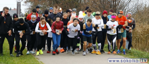 Zimowa edycja Zalew Run w Sokółce .