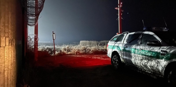 Polski patrol został zaatakowany przez grupę migrantów