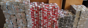 Prawie 3200 paczek papierosów bez akcyzy zabezpieczyli sokólscy policjanci [Zdjęcie]