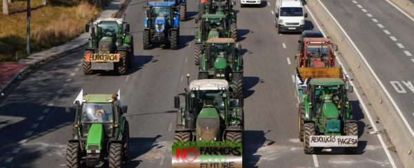 Możliwe trudności w ruchu drogowym w wielu miejscach z powodu protestu rolników