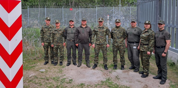 Wspólne działania Polski i Litwy na styku granic wobec presji migracyjnej z Białorusi
