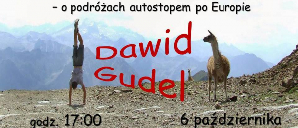 Spotkanie z Dawidem Gudelem