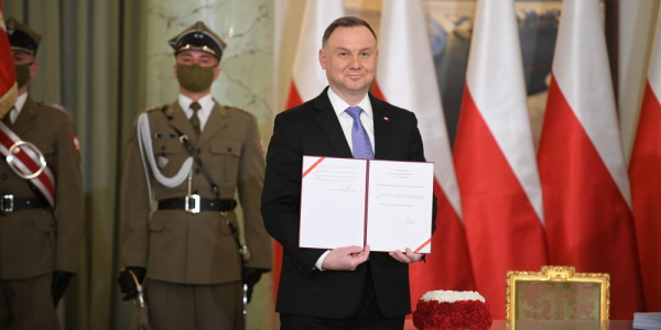 Prezydent Andrzej Duda podpisał ustawę o obronie ojczyzny