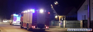 NA SYGNALE: Wieczorne interwencje Straży Pożarnej w Sokółce [2 X Zdjęcia]