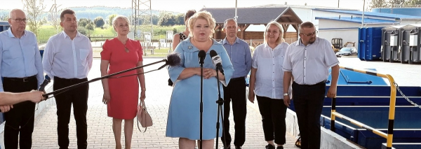 Uroczyste otwarcie Punktu Selektywnej Zbi&oacute;rki Odpad&oacute;w Komunalnych w Sok&oacute;łce [Zdjęcia]