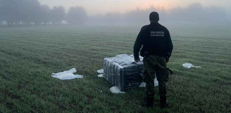 Udana akcja podlaskiej Straży Granicznej. Kolejne zatrzymania za „balonowy” przemyt papierosów