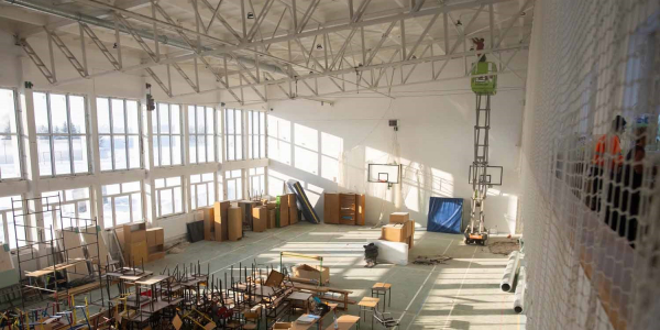 Szkoła Podstawowa w Korycinie przechodzi kompleksową modernizację.