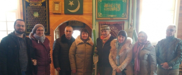 Delegacja z Tatarstanu w Bohonikach [Zdjęcia]
