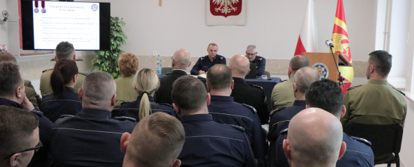 Podsumowanie wynik&oacute;w pracy KPP w Sok&oacute;łce za rok 2022. [Film, Zdjęcia]