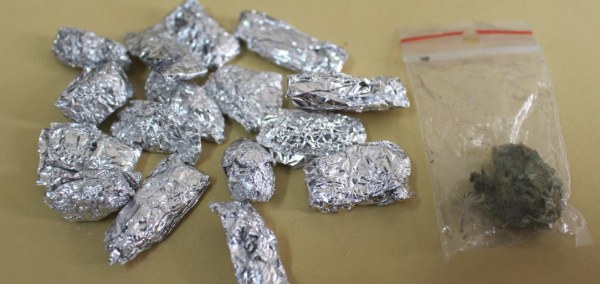 Podczas kontroli drogowej Policjanci znaleźli 14 gramów amfetaminy oraz gram marihuany