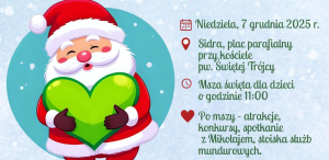 Magiczne Mikołajki z Sercem. Na świąteczne spotkanie w Sidrze zaprasza KGW
