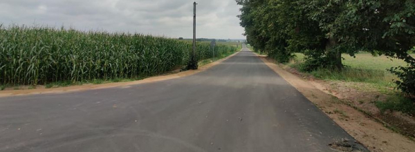 Gmina Jan&oacute;w zakończyła kolejną inwestycję drogową