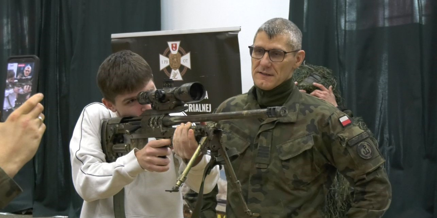 Inauguracja kwalifikacji wojskowej w województwie podlaskim.