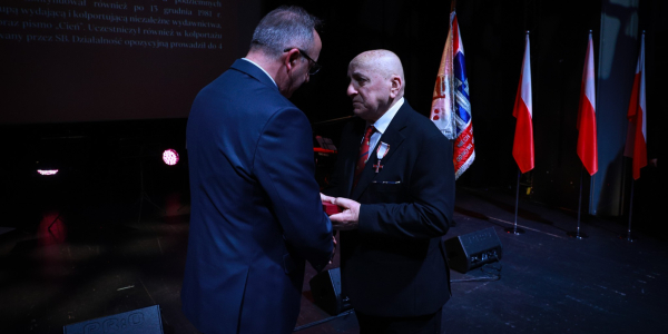 Sok&oacute;łczanin Kawalerem Krzyża Wolności i Solidarności.