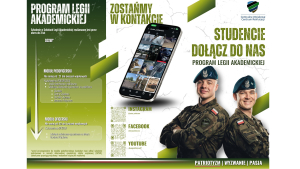 Legia Akademicka otwiera drzwi do wojskowej kariery.