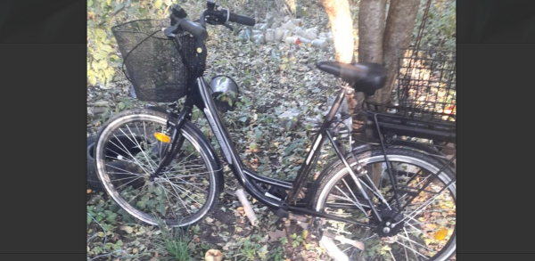 73-letni złodziej uciekł 20 km na skradzionym rowerze