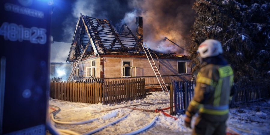 Kolejna pracowita noc sokólskich strażaków