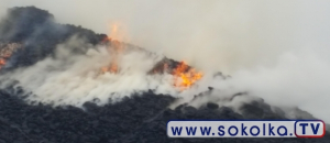NA SYGNALE: Pożar węgla w Czuprynowie [Zdjęcia]