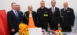 Załogi OSP w gminie Dąbrowa Białostocka coraz lepiej doposażone [Zdjęcia]