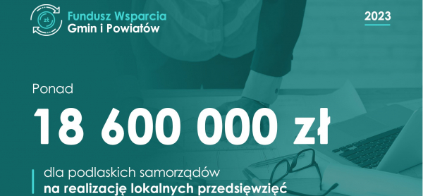 Gmina Janów otrzymała wsparcie finansowe