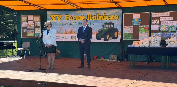 XV Forum Rolnicze w Zespole Szkół CKR w Janowie [Zdjęcia]