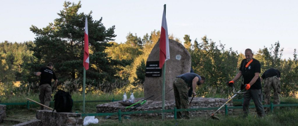 Jedyny w Polsce pomnik obrońców granicy wschodniej znajduje się w powiecie sokólskim