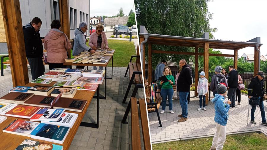 Kiermasz książki używanej w sokólskiej bibliotece