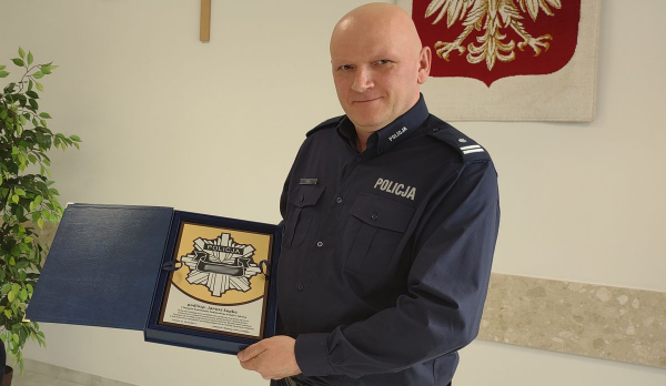 Pożegnanie zastępcy komendanta powiatowego policji w Sok&oacute;łce