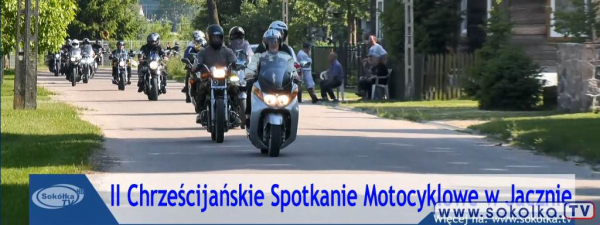 Czterdziestu motocyklistów przyjechało do Jaczna [Film]