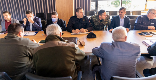 Powiat Sok&oacute;lski udzieli wsparcia Komendzie Powiatowej Policji w Sok&oacute;łce [Zdjęcie]