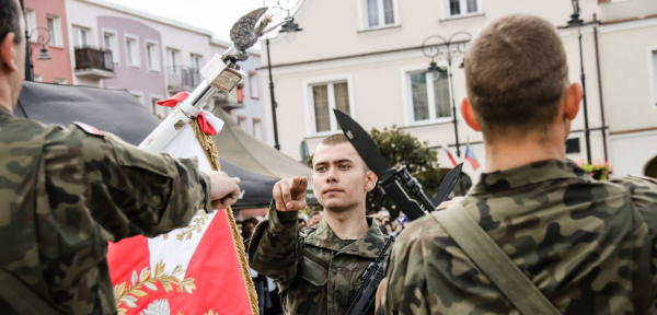 &quot;Po przysiędze!&quot; - Szeregi 1. Podlaskiej Brygady Obrony Terytorialnej powiększyły się o kolejnych żołnierzy [Zdjęcia]