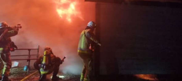 O zdarzeniu poinformował przypadkowy kierowca, ponieważ ogień był widoczny z drogi między Słójką a Szudziałowem.